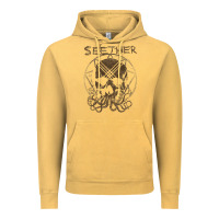Vintage Mustard Seether Octoskull Vintage Hoodie - tuanDangUi