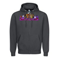 Smoke halloween mini libbey glass Zipper Hoodie - BundleAndBundleShop