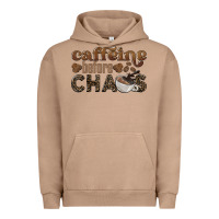 Pigment Burro caffeine before chaos Urban Hoodie - BarkalooDesign