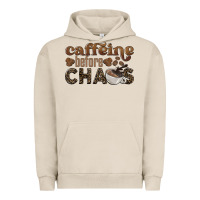 Pigment French Oak caffeine before chaos Urban Hoodie - BarkalooDesign