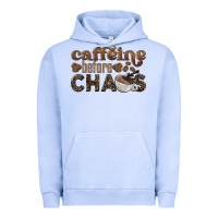 Pigment Grape Ice caffeine before chaos Urban Hoodie - BarkalooDesign