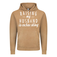 Vintage Camel raising my husband is exhausting wife gifts funny Vintage Hoodie - tuanDangUi