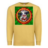 Antique Gold christmas baby holstein face Premium Sweatshirt - LillyAllenDesigns