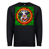 Black christmas baby holstein face Premium Sweatshirt - LillyAllenDesigns