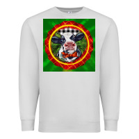 Dove Grey christmas baby holstein face Premium Sweatshirt - LillyAllenDesigns