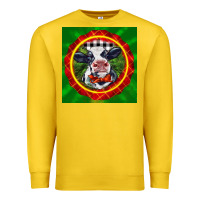 Lemon christmas baby holstein face Premium Sweatshirt - LillyAllenDesigns