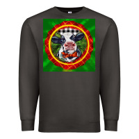 Smoke christmas baby holstein face Premium Sweatshirt - LillyAllenDesigns