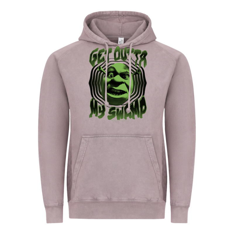 Shrek Get Outta My Swamp Vintage Hoodie by tuanDangUi | Teevron
