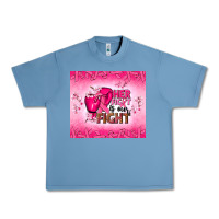 Pebble Blue Her fight is our fight Urban Heavy Tee - NancyCooperArtShop