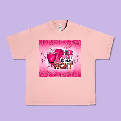 Her Fight Is Our Fight Urban Heavy Tee Designed By Nancycooperartshop