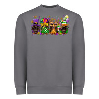 Storm Mardi Gras afro gnomies Heavyweight Sweatshirt - FaDigitalArtStudio