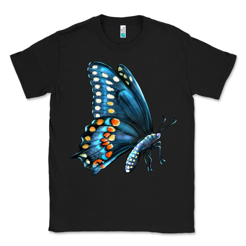Black Shallowtail Classic Tee by LillyAllenDesigns | Teevron