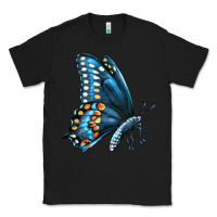 Black Black Shallowtail Classic Tee - LillyAllenDesigns
