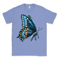 Colony Blue Black Shallowtail Classic Tee - LillyAllenDesigns