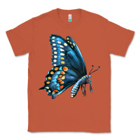 Copper Black Shallowtail Classic Tee - LillyAllenDesigns
