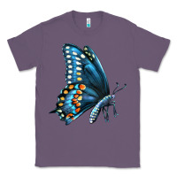 Lavender Black Shallowtail Classic Tee - LillyAllenDesigns