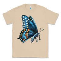 Mushroom Black Shallowtail Classic Tee - LillyAllenDesigns