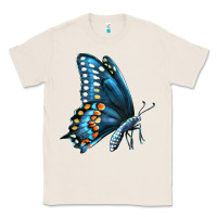 Natural Black Shallowtail Classic Tee - LillyAllenDesigns