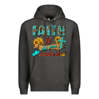 Charcoal Heather Faith It Till You Make It Premium Hoodie - BundleAndBundleShop