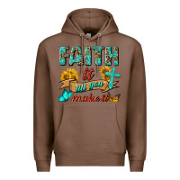 Chestnut Faith It Till You Make It Premium Hoodie - BundleAndBundleShop