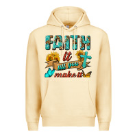 Pina Colada Faith It Till You Make It Premium Hoodie - BundleAndBundleShop