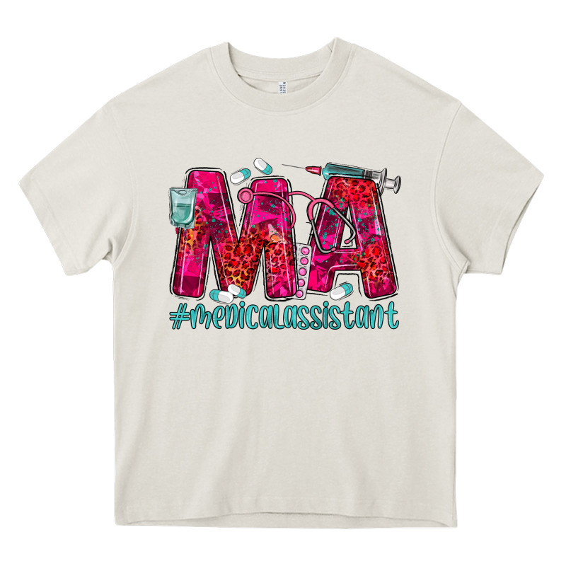 Medical Assistant Heavy Core Tee by MaliasSmallBusiness | Teevron