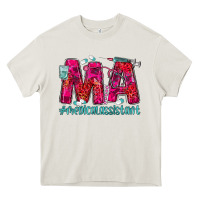 Cream medical assistant Heavy Core Tee - MaliasSmallBusiness