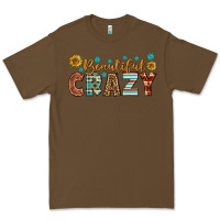 Cacao Western Beautiful Crazy Premium Tee - BundleAndBundleShop