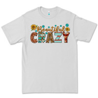 Dove Grey Western Beautiful Crazy Premium Tee - BundleAndBundleShop