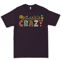 Plum Western Beautiful Crazy Premium Tee - BundleAndBundleShop