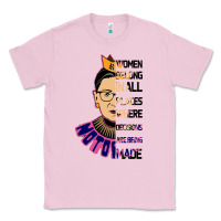 Bubblegum Pink RBG Ruth Bader Ginsburg Women Belong In All Places Classic Tee - Bettercallsaul