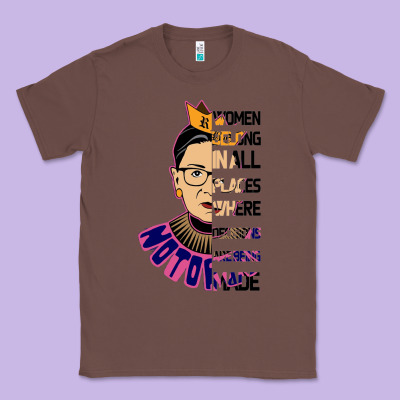 Rbg Ruth Bader Ginsburg Women Belong In All Places Classic Tee Designed By Bettercallsaul
