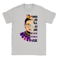 Moon Dust RBG Ruth Bader Ginsburg Women Belong In All Places Classic Tee - Bettercallsaul