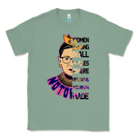 Sage RBG Ruth Bader Ginsburg Women Belong In All Places Classic Tee - Bettercallsaul