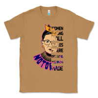 Toasted Coconut RBG Ruth Bader Ginsburg Women Belong In All Places Classic Tee - Bettercallsaul