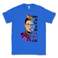 True Royal RBG Ruth Bader Ginsburg Women Belong In All Places Classic Tee - Bettercallsaul