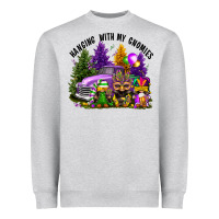Mardi Gras Hanging With My Gnomies Heavyweight Sweatshirt | Teevron