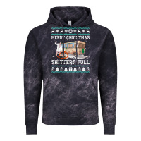 Merry Christmas Shitters Full Vintage Hoodie | Teevron