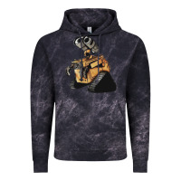 Cloud Black wall e Vintage Hoodie - tuanDangUi