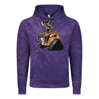 Cloud Purple wall e Vintage Hoodie - tuanDangUi