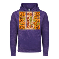 Cloud Purple Fall Pumpkin Junkie Vintage Hoodie - texasbilliewilder