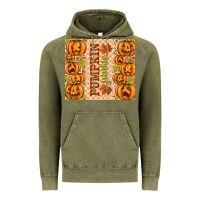 Vintage Olive Fall Pumpkin Junkie Vintage Hoodie - texasbilliewilder