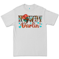 Dove Grey Western Howdy Darlin Premium Tee - BundleAndBundleShop