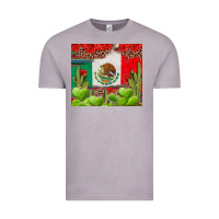 Vintage Zinc Mexican Flag Vintage Tee - texasbilliewilder