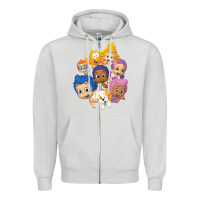 Dove Grey bubble guppies Zipper Hoodie - tuanDangUi