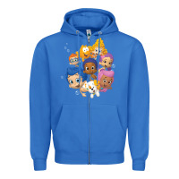 True Royal bubble guppies Zipper Hoodie - tuanDangUi