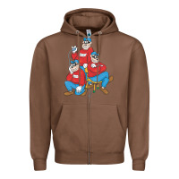 Chestnut beagle boys Zipper Hoodie - tuanDangUi