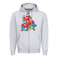 Heather Grey beagle boys Zipper Hoodie - tuanDangUi