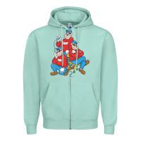 Seafoam beagle boys Zipper Hoodie - tuanDangUi