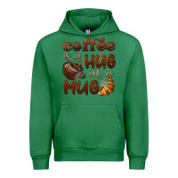 Emerald coffee is a hug in a mug Urban Hoodie - BarkalooDesign